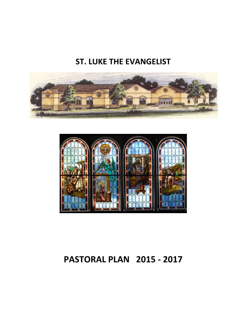 Pastor/Parish Council Statement of Purpose and Content of Plan