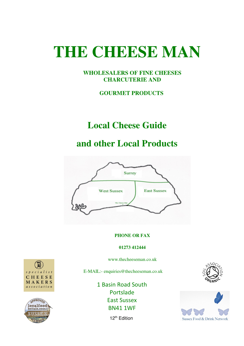 Local Cheese Guide Complete 12Th Edition March