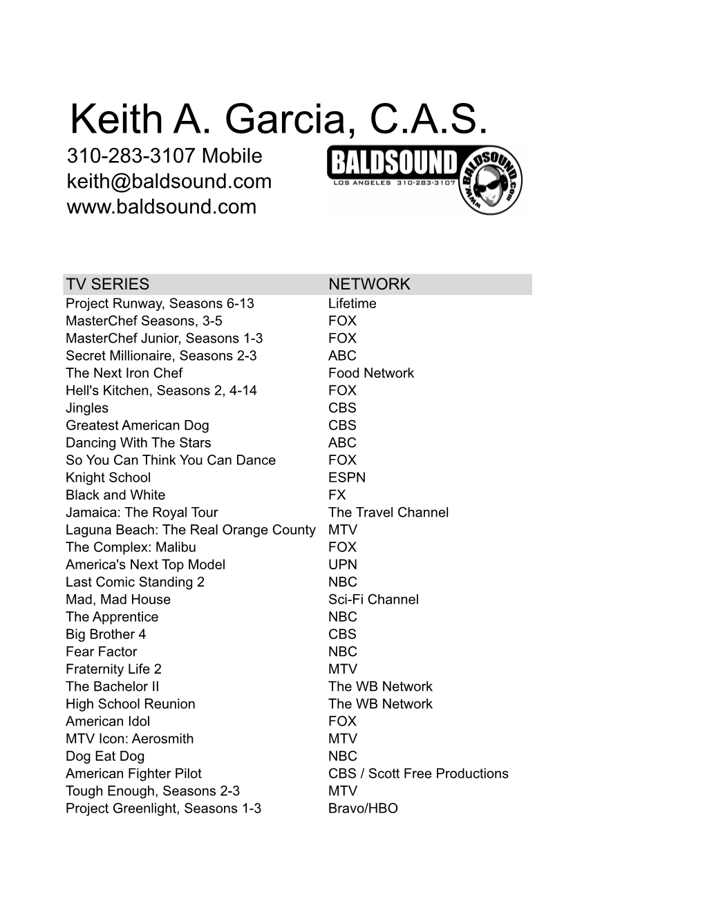 Keith Resume2 27.Xlsx