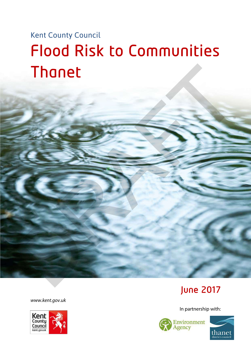 Kent County Council Flood Risk to Communities Thanet