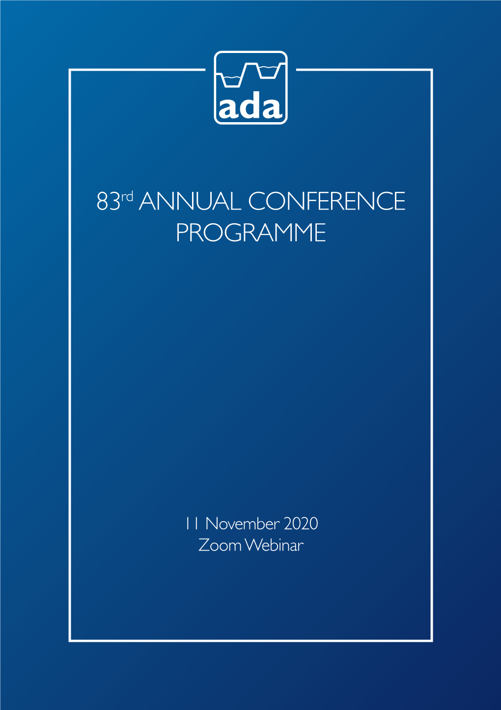Conference Programme 2020