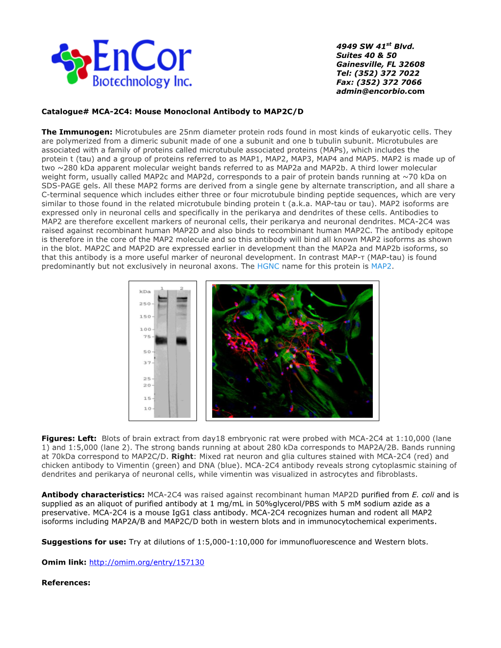 Encor Biotechnology Inc