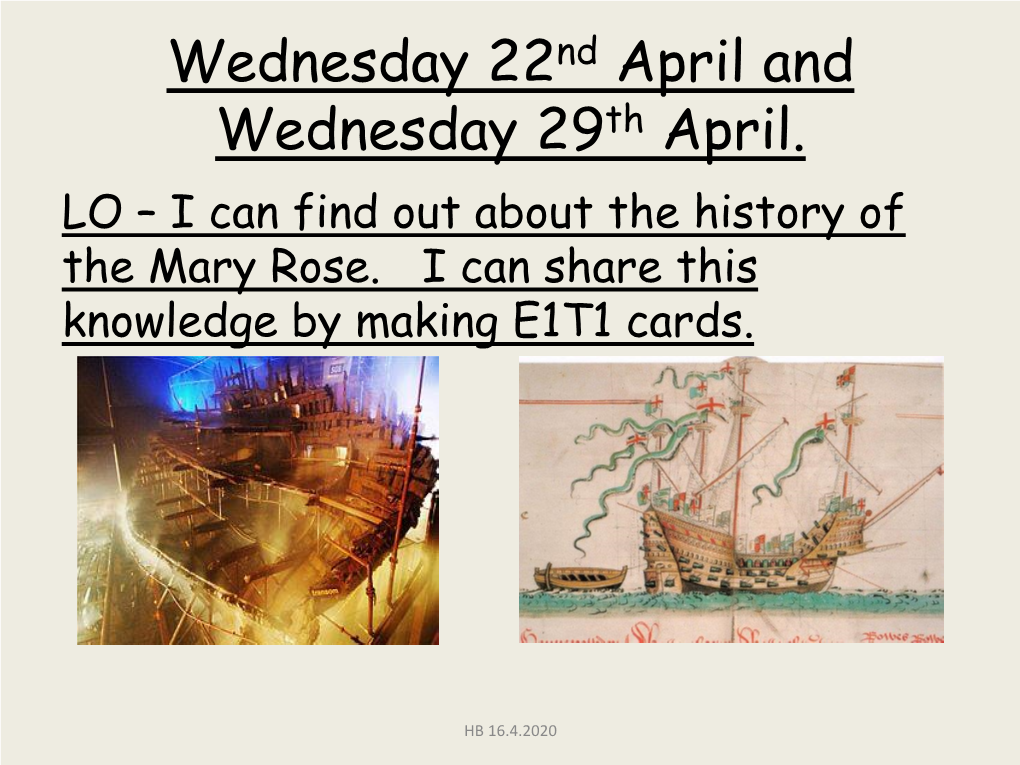 The Mary Rose