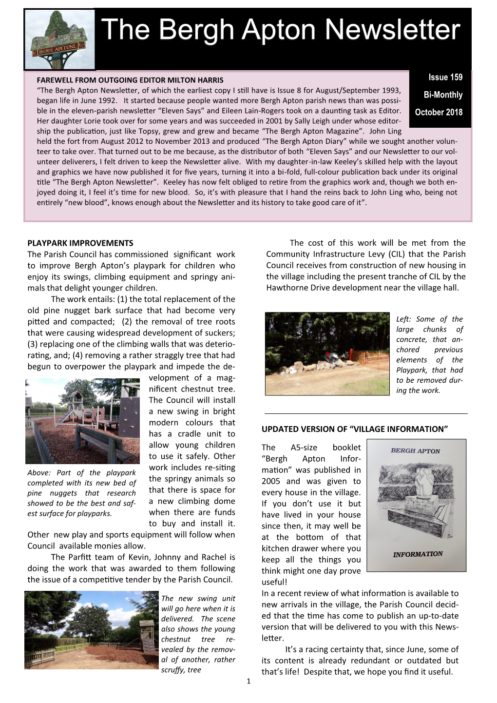 The Bergh Apton Newsletter