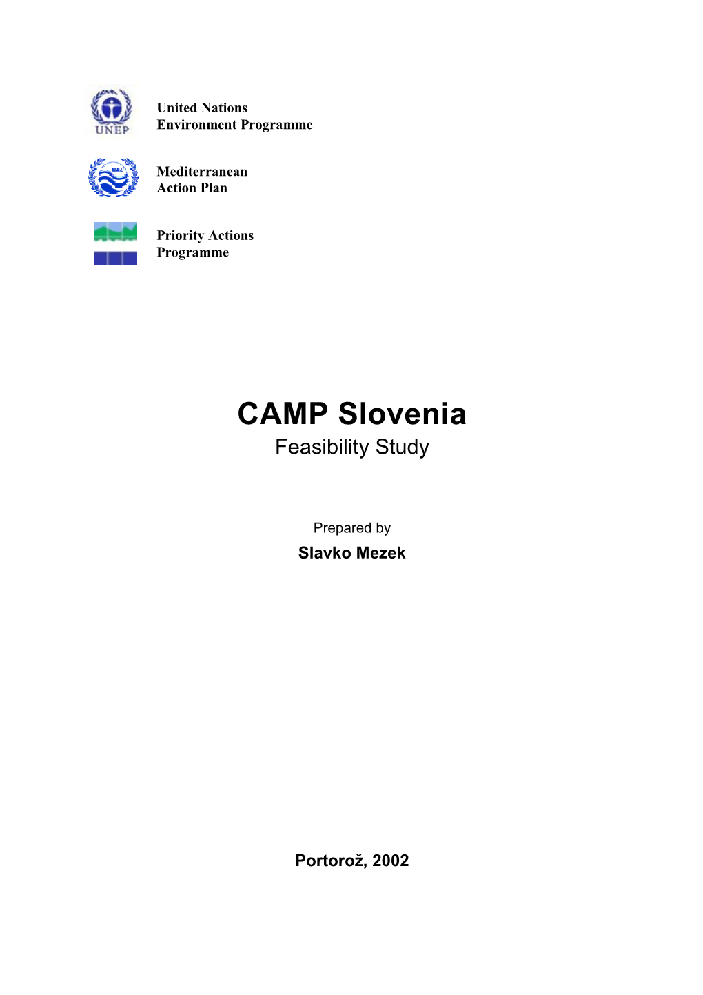 CAMP Slovenia Feasibility Study