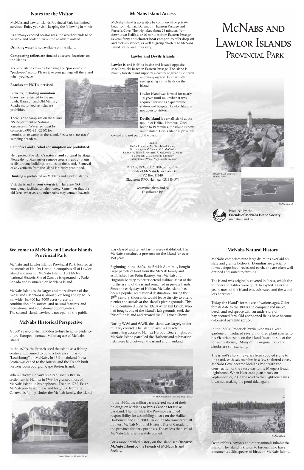 Mcnabs Island Brochure