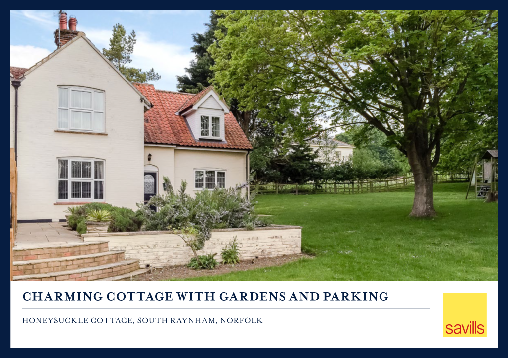 Charming Cottage with Gardens and Parking