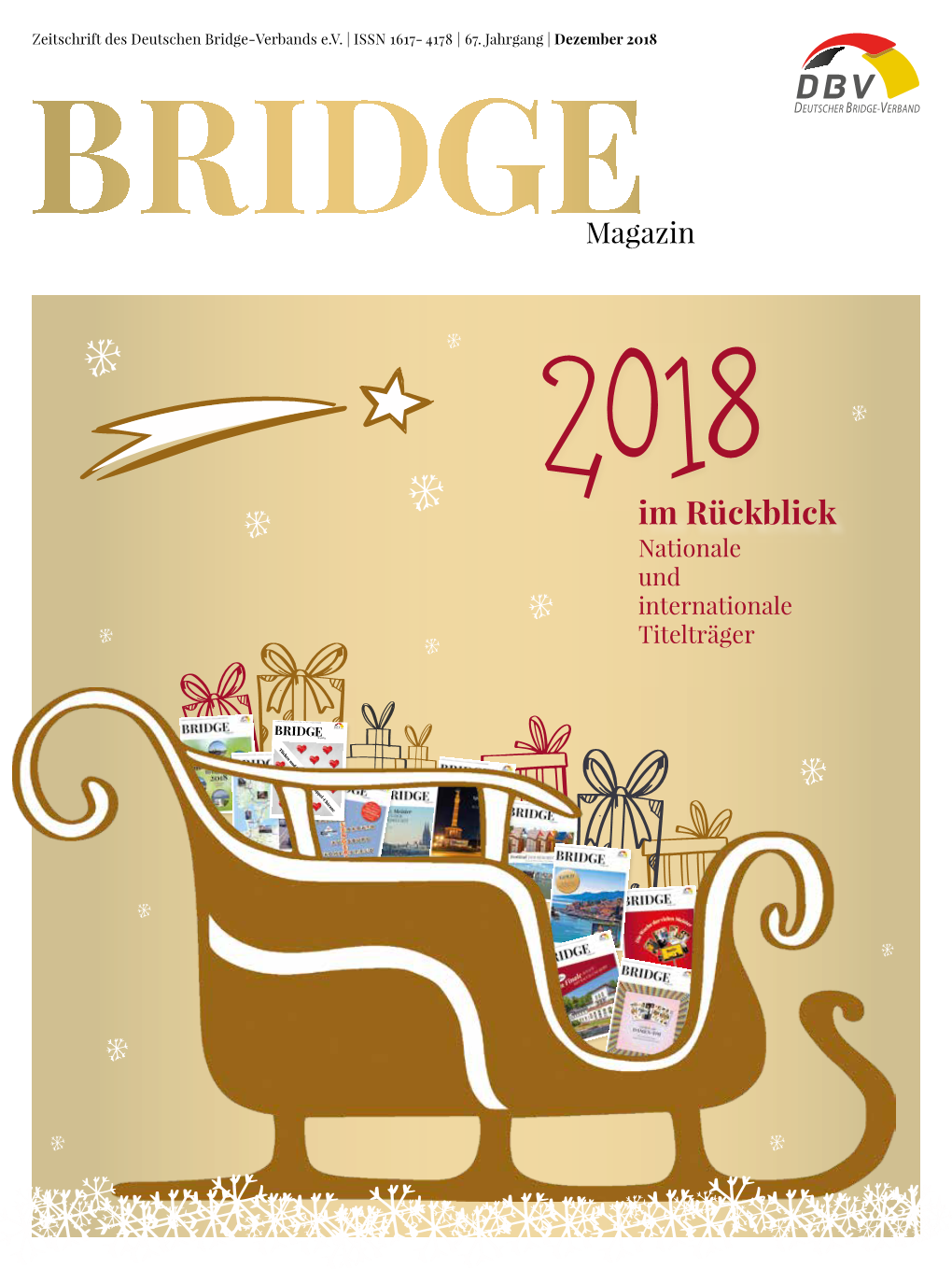 Bridgemagazin 2018 Im Rückblick Nationale Und Internationale Titelträger