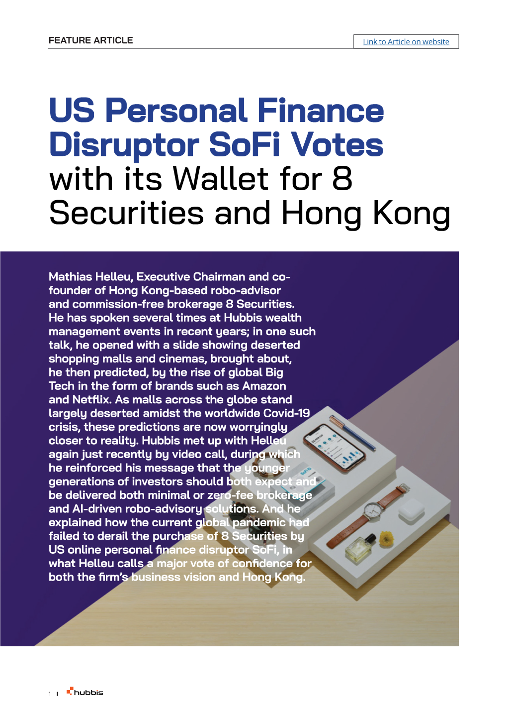 US Personal Finance Disruptor Sofi Votes with Its Wallet for 8 Securities and Hong Kong