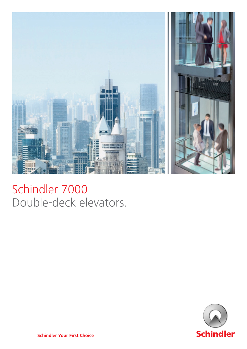 Schindler 7000 Double-Deck Elevators