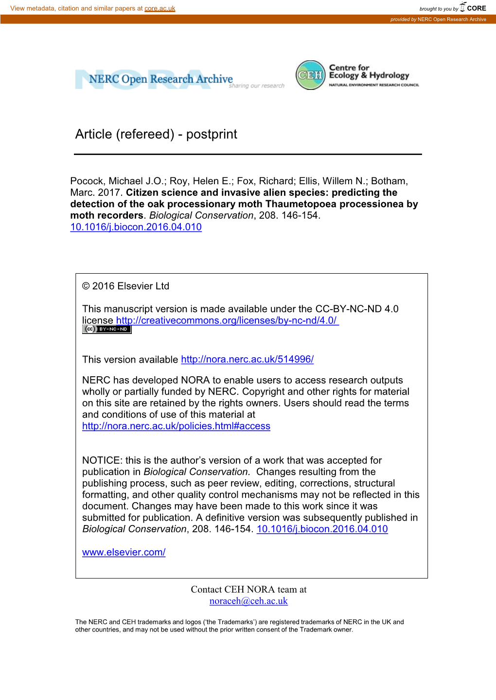 Article (Refereed) - Postprint
