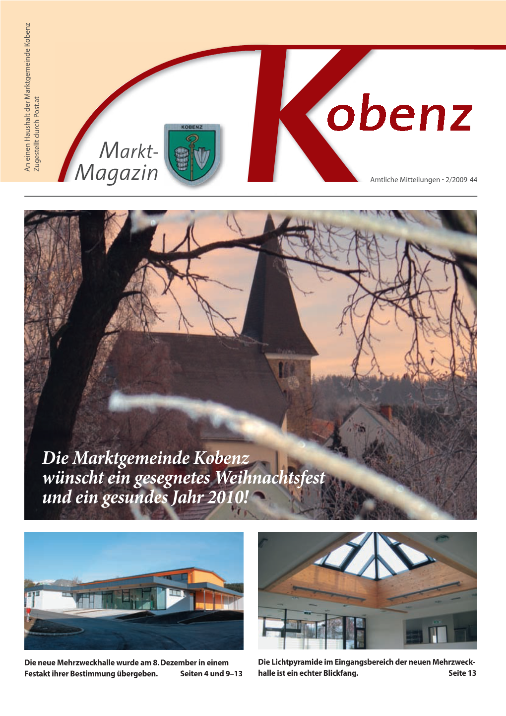 Magazin K Amtliche Mitteilungen • 2/2009-44