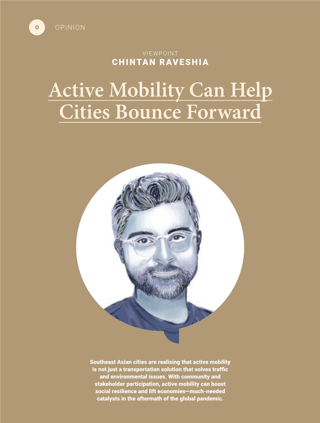 Active Mobility Can Help Cities Bounce Forward