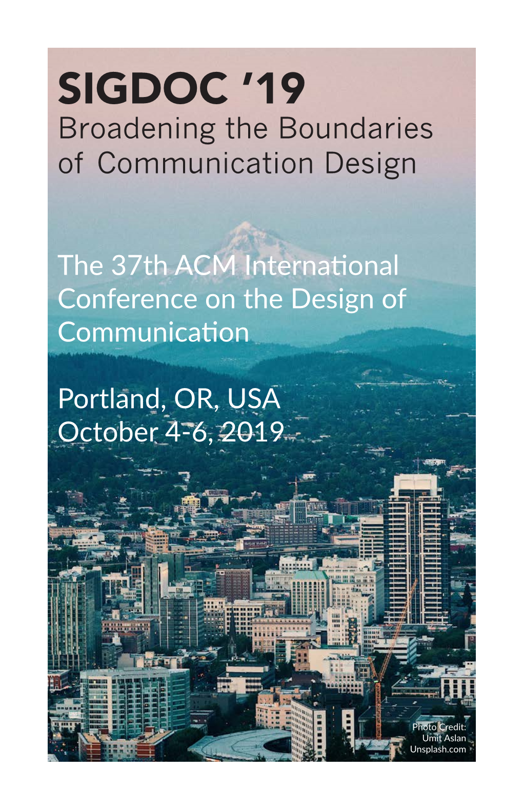 ACM SIGDOC, PSU Technical Communication Meetup, Write the Docs PDX, and Women in Technical Communication