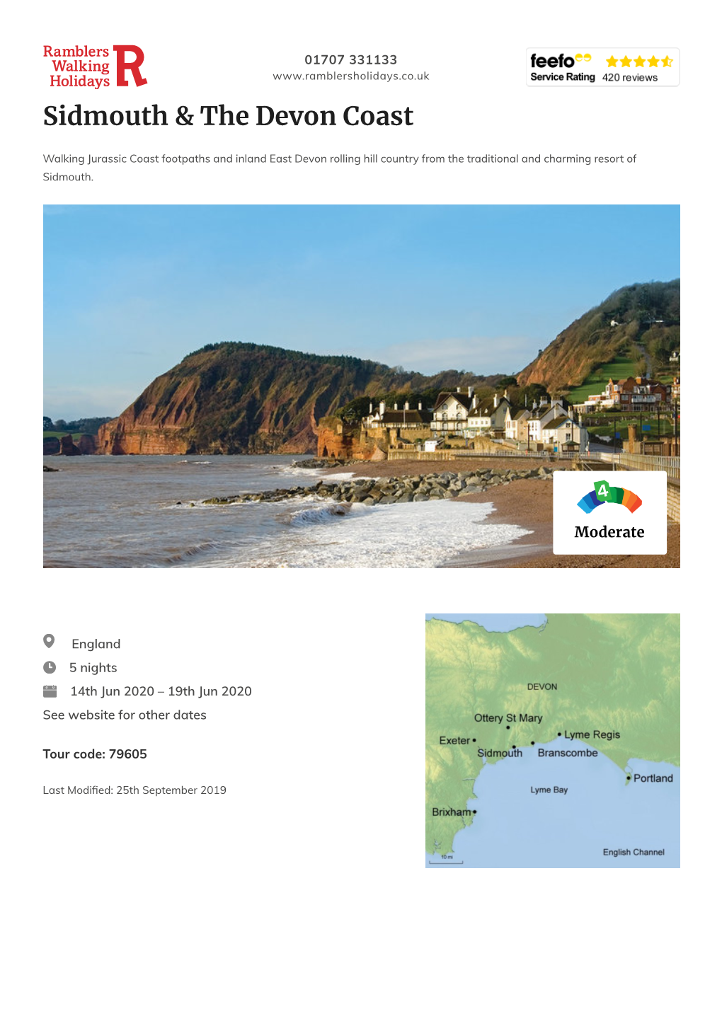 Sidmouth & the Devon Coast