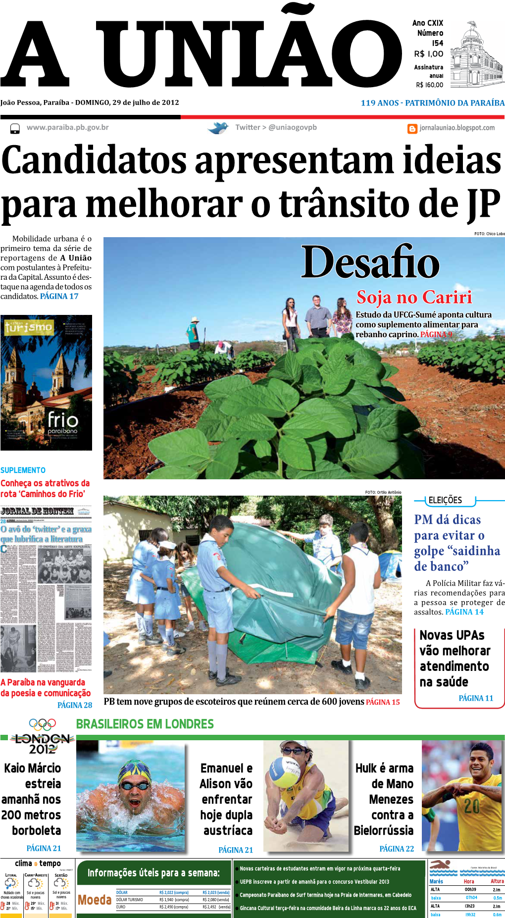 Soja No Cariri Estudo Da UFCG-Sumé Aponta Cultura Como Suplemento Alimentar Para Rebanho Caprino