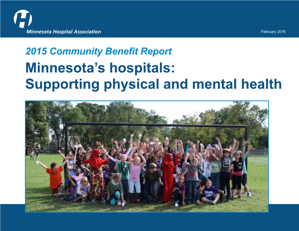 2015 Community Benefit Report