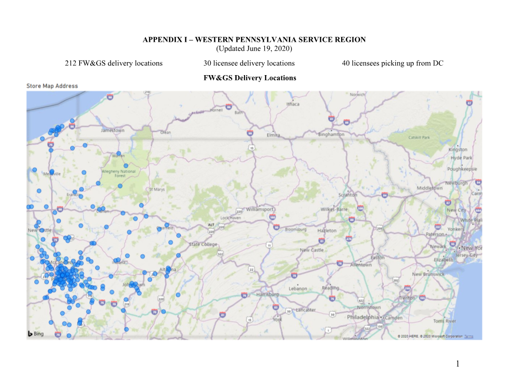 Western Pennsylvania Service Region