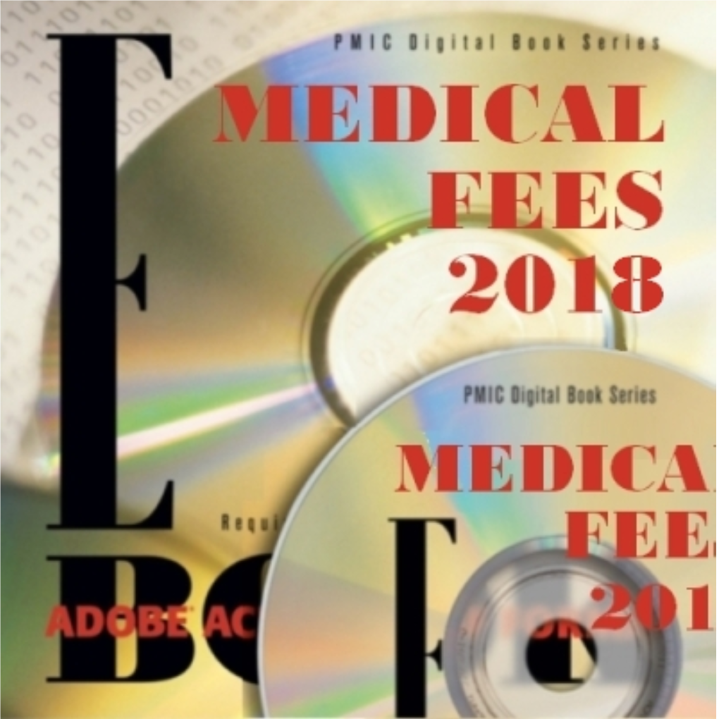 Medical Fees 2018 Electronic Book