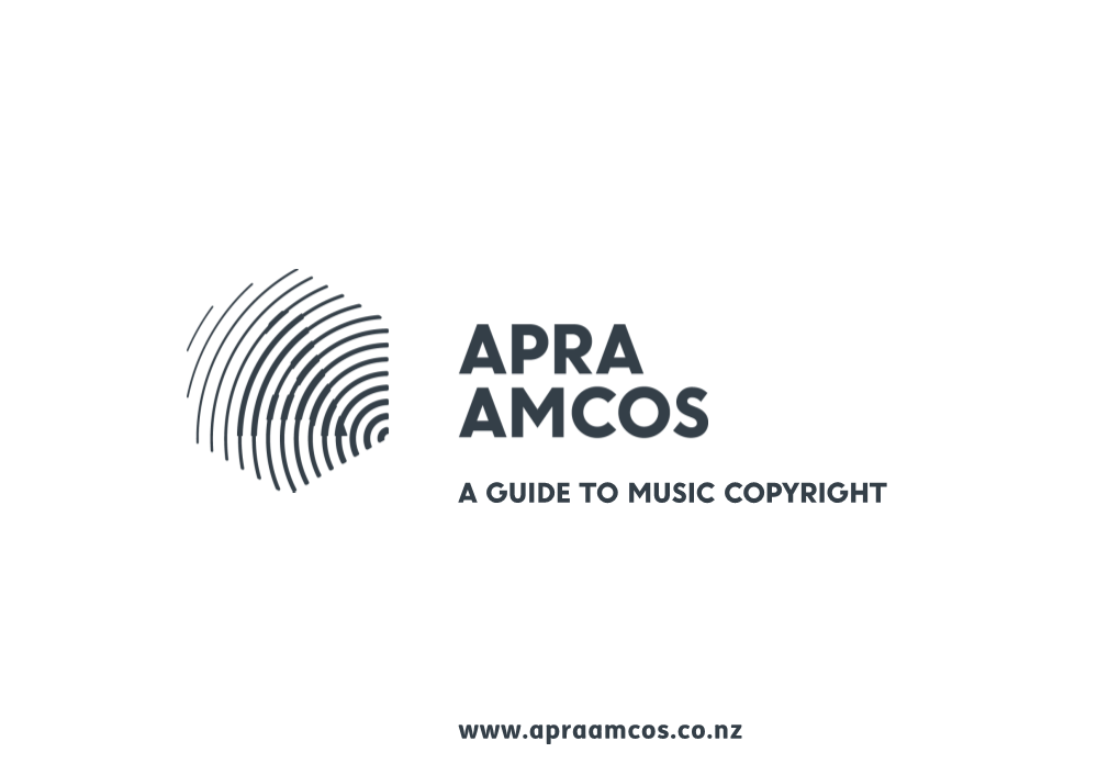 A GUIDE to MUSIC COPYRIGHT Www