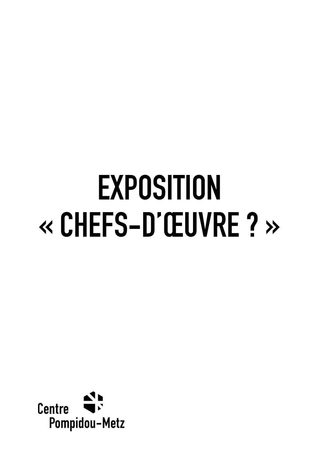 Chefs-D'œuvre ? / Filiation