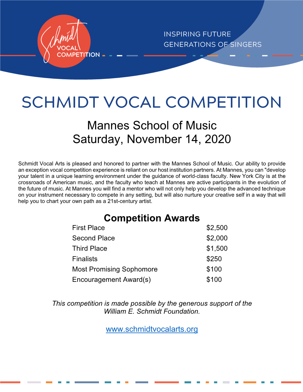 Schmidt Vocal Competition