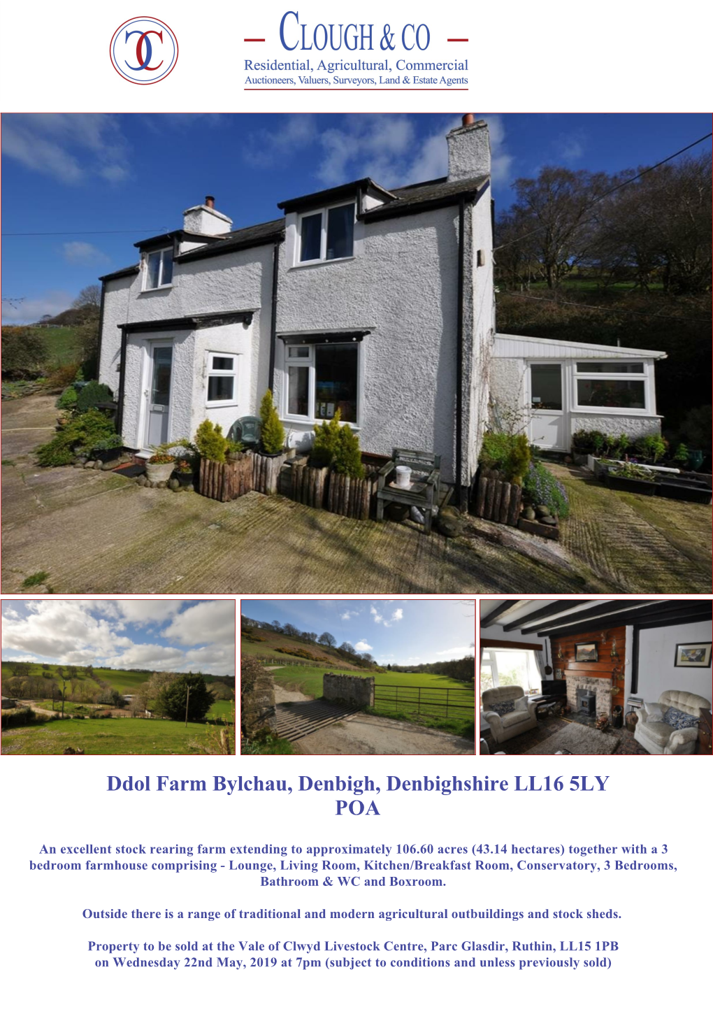 Ddol Farm Bylchau, Denbigh, Denbighshire LL16 5LY POA