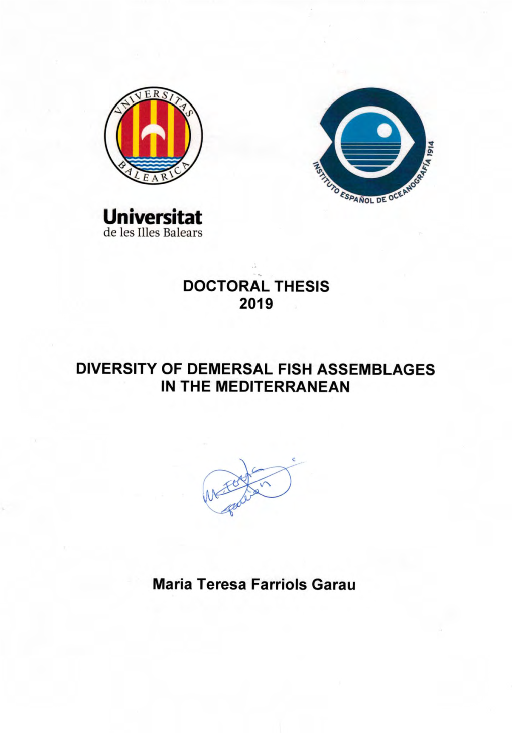 Farriols Garau Maria Teresa TESIS DEF.Pdf