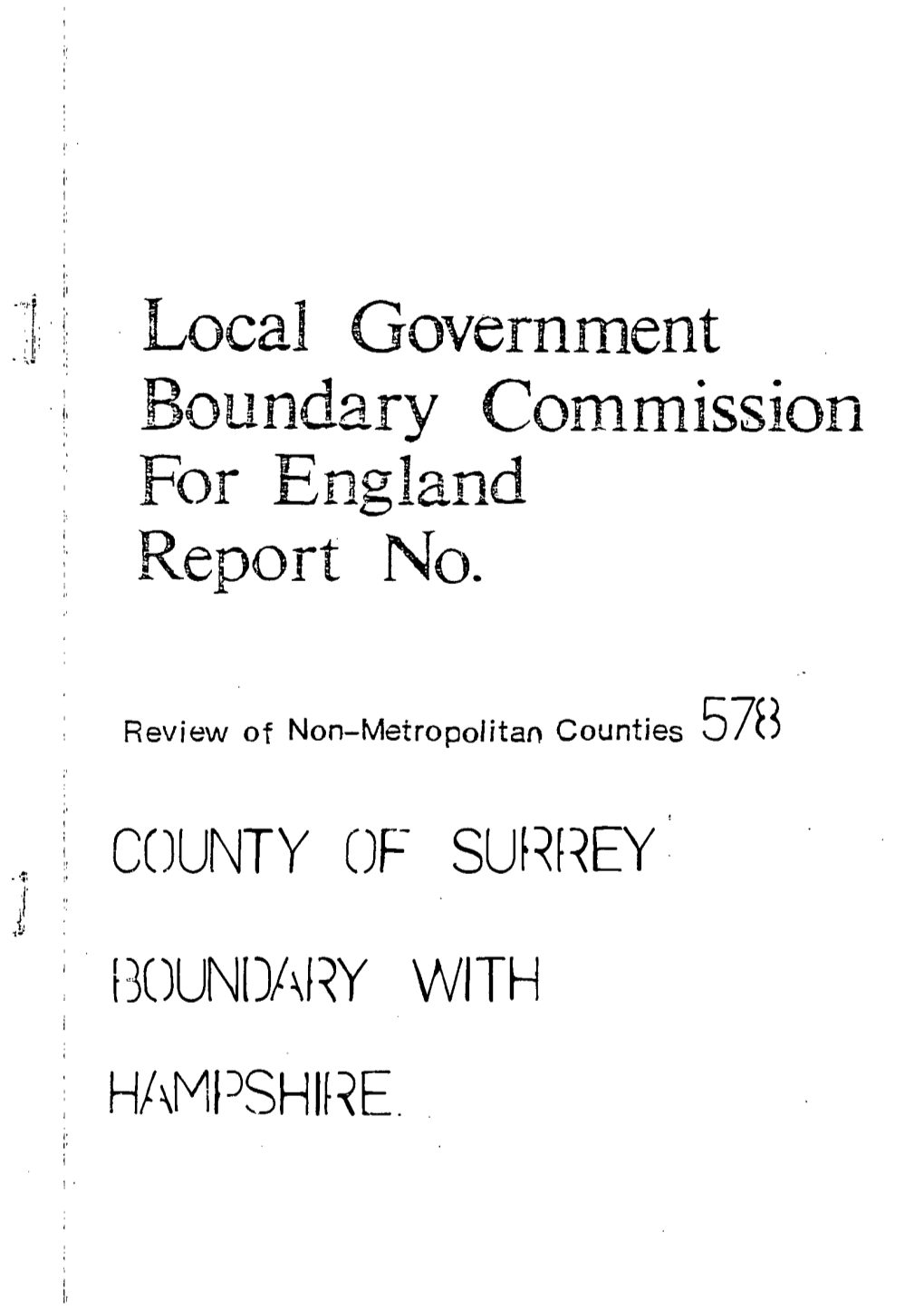 County Cf Surrey Boundary Wit Ampshir