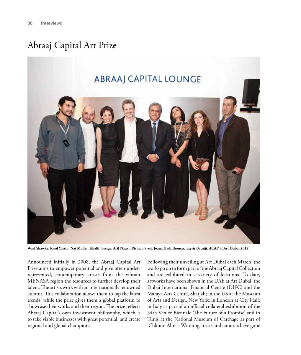 Abraaj Capital Art Prize