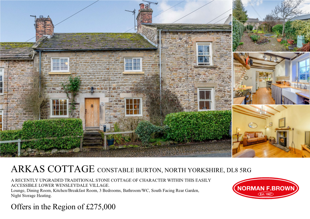 Offers in the Region of £275,000