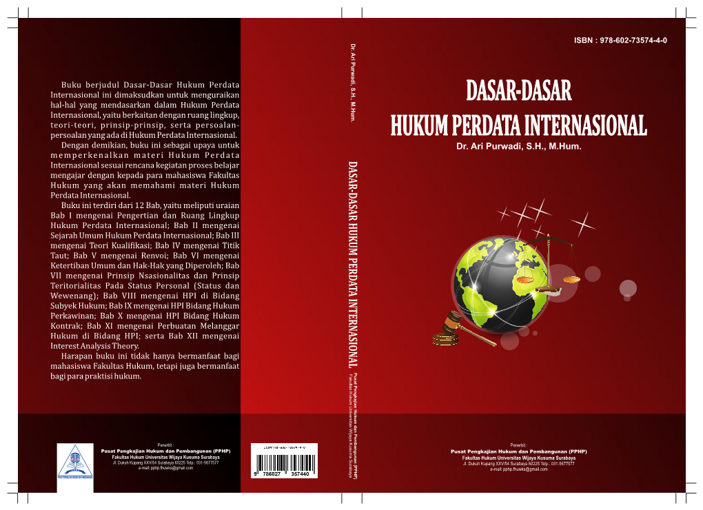 Dasar-Dasar Hukum Perdata Internasional