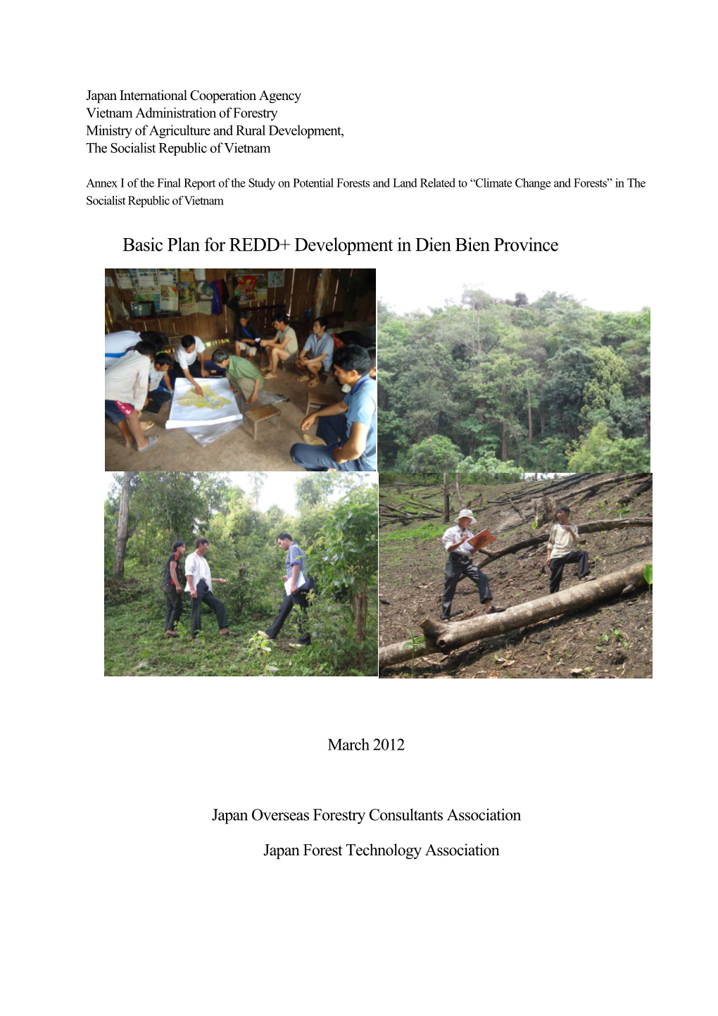Basic Plan for REDD+ Development in Dien Bien Province