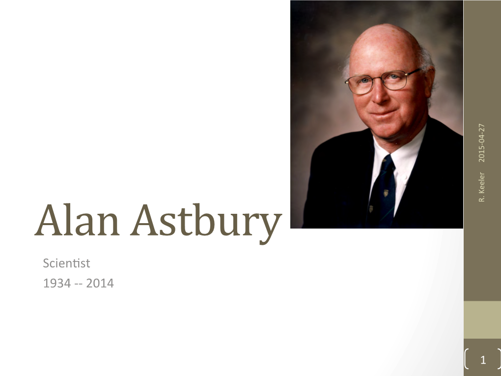 Alan Astbury R