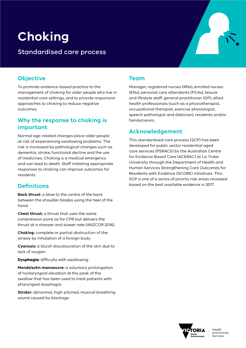 Standardised Care Process (SCP)