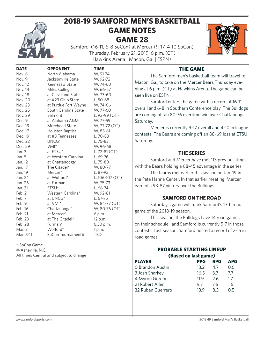 MBB Notes--Mercer Away.Indd