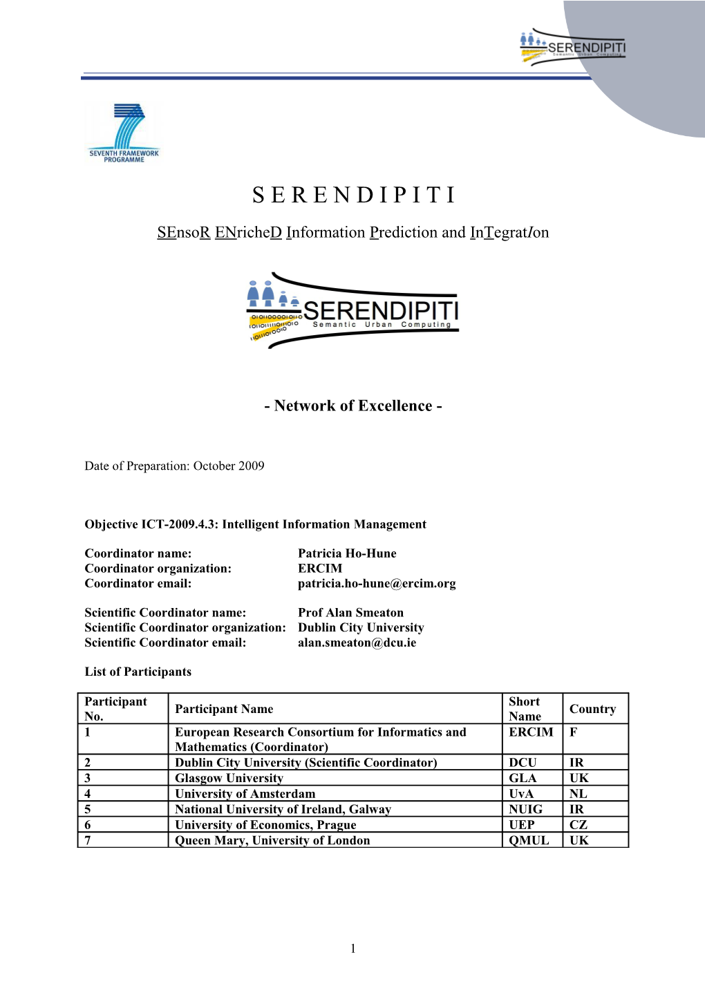 Objective ICT-2009.4.3: Intelligent Information Management