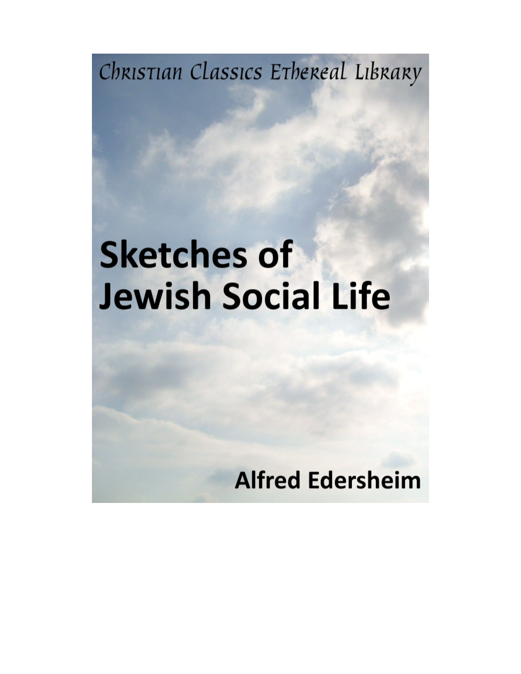 Sketches of Jewish Social Life