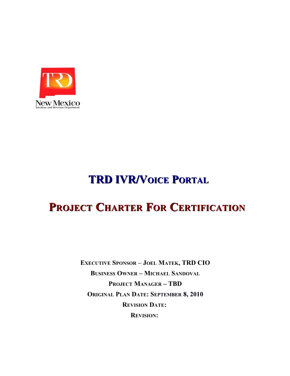 Trd Ivr/Voice Portal