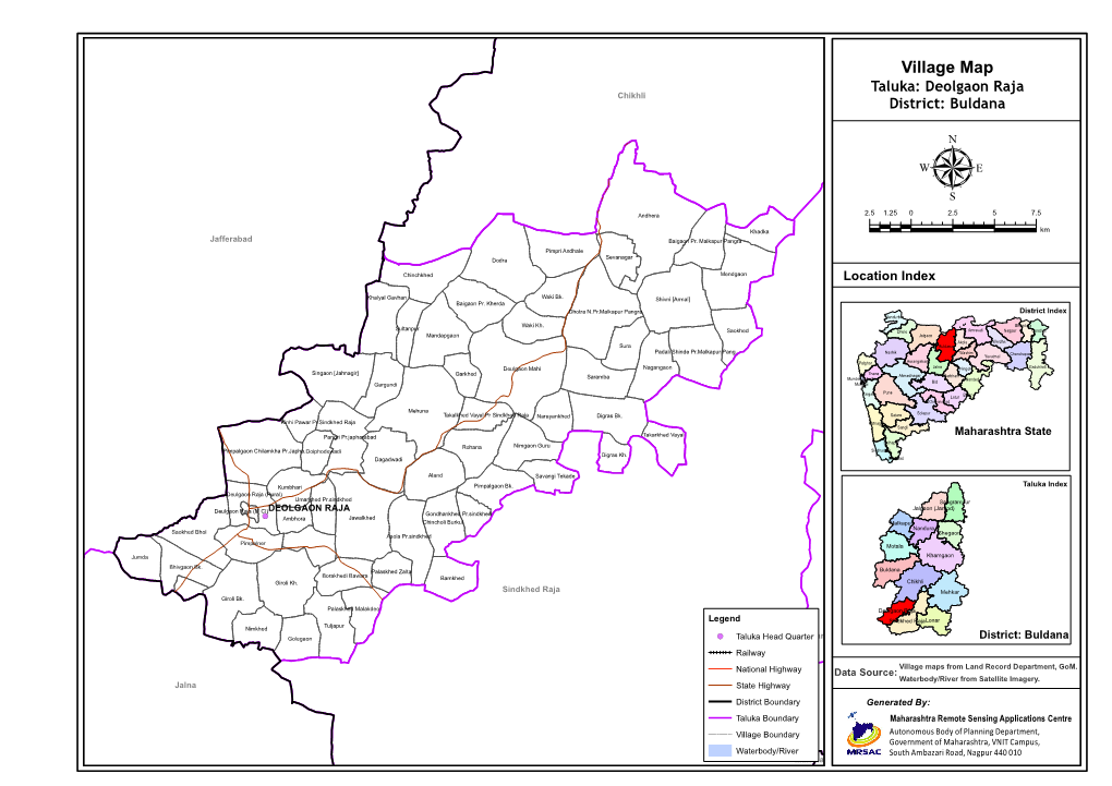 Deolgaon Raja District