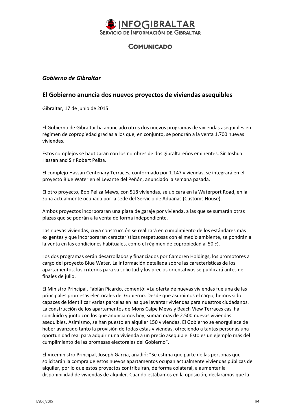 150617 C415 El Gobierno Anuncia Dos Nuevos Proyectos De Viviendas