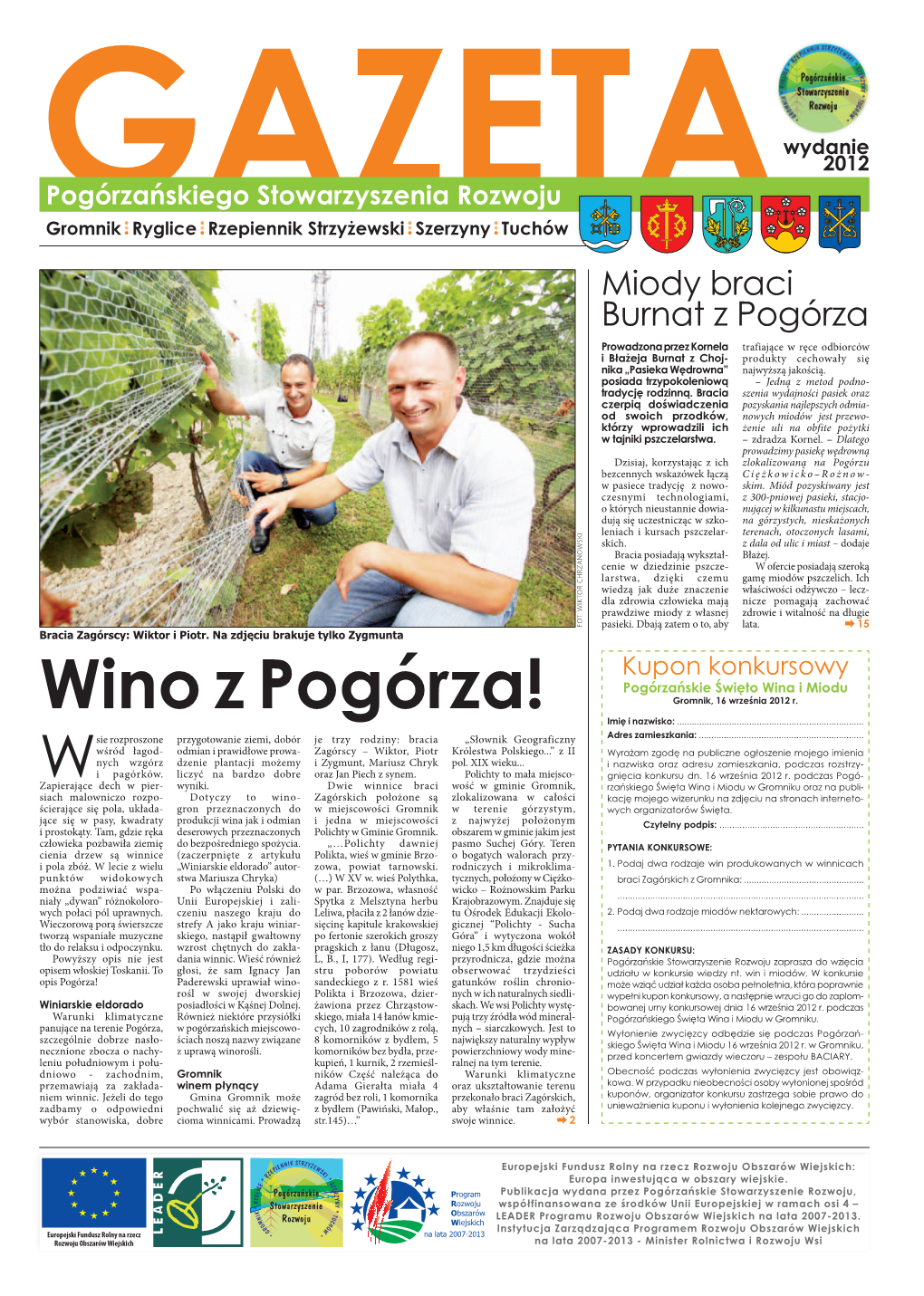 Wino Z Pogórza! Imię I Nazwisko: