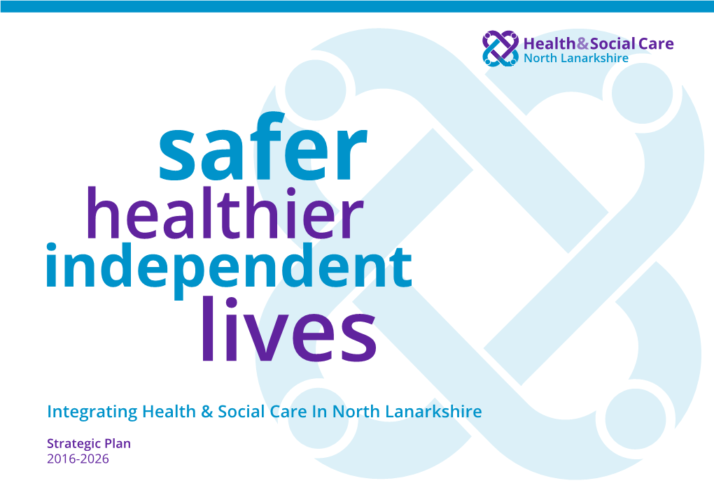 Health and Social Care – Strategic Plan for North Lanarkshire 2016