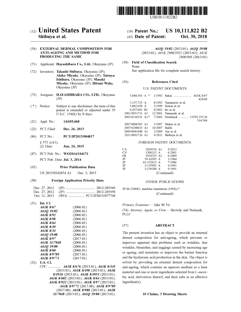 ( 12 ) United States Patent