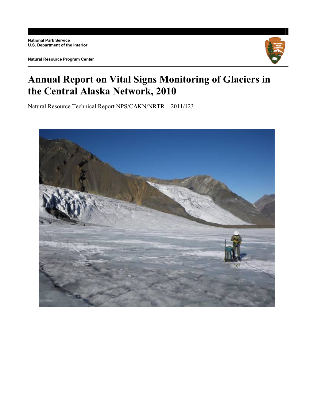 East Fork Toklat Glacier GPS Survey Data
