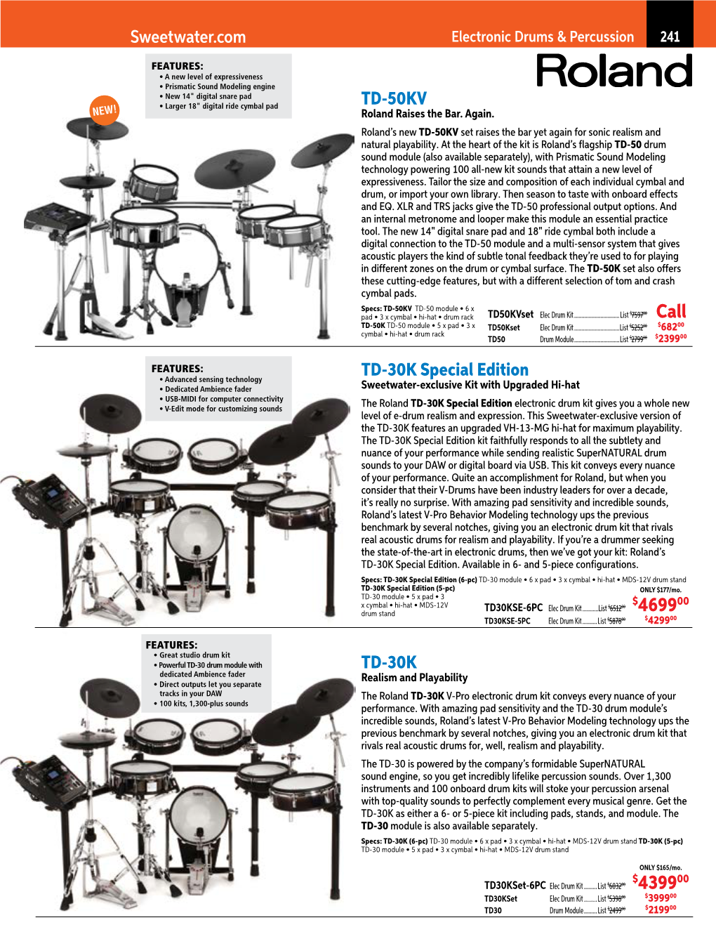 Electronic Drums & Percussion