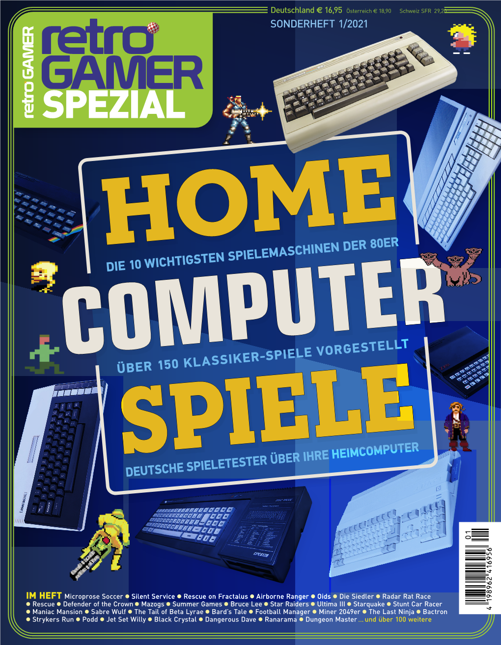 Computerüber 150 Klassiker-Spiele Vorgestellt