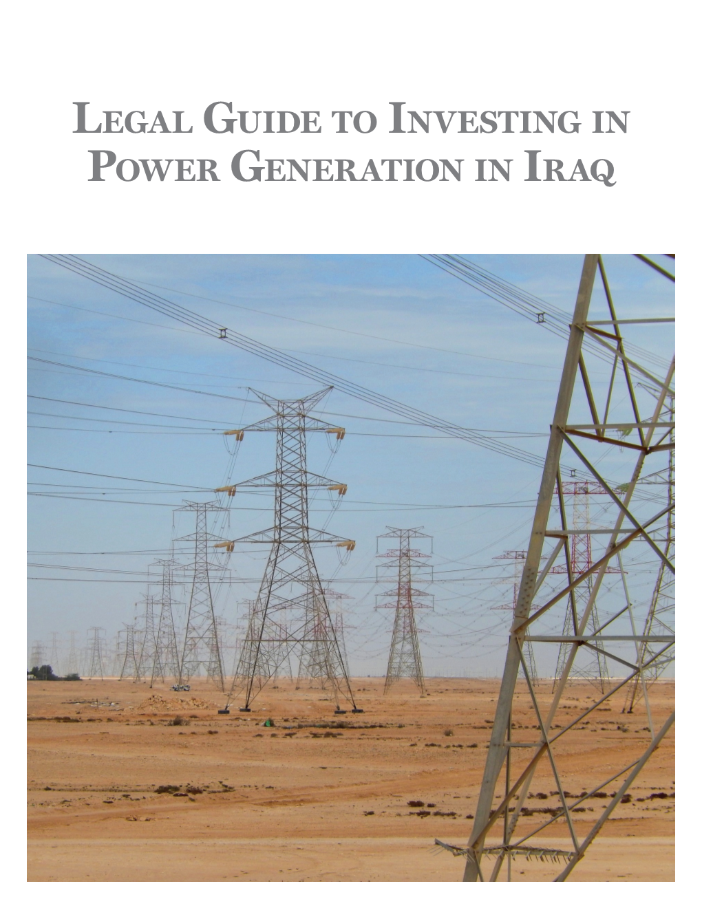 Legal Guide to Investing in Power Generation in Iraq 3