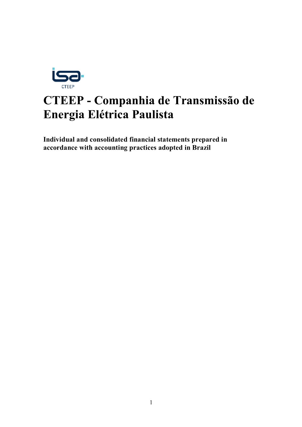 Companhia De Transmissão De Energia Elétrica Paulista