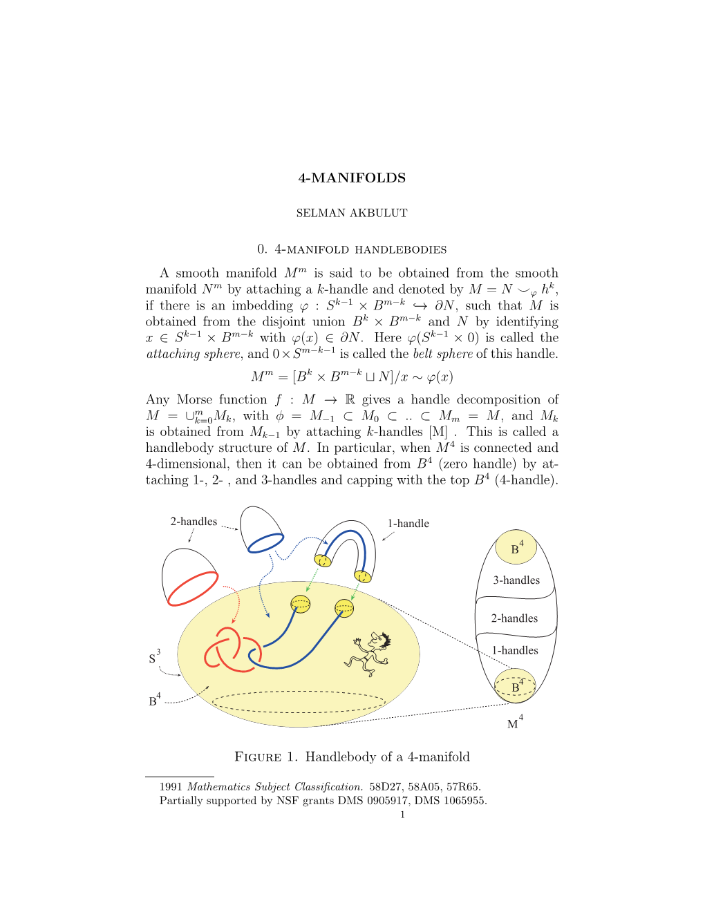 0. 4-Manifold Handlebodies